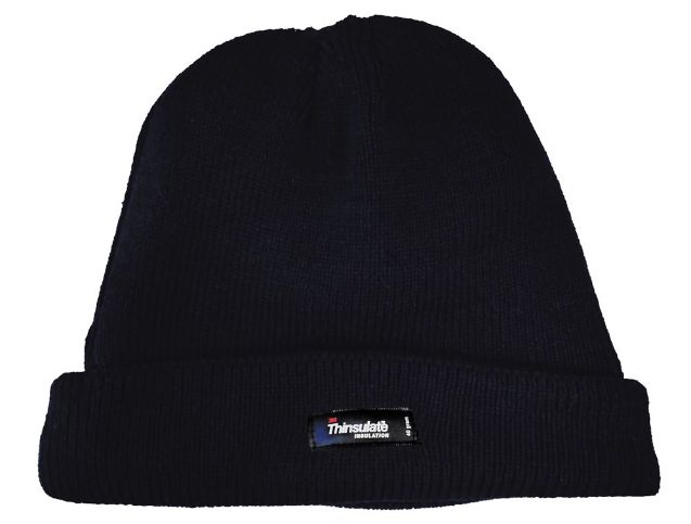 Afbeeldingen van Gevoerde Thinsulate commando muts navy
