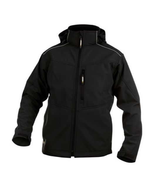Afbeeldingen van Dassy Softshell Tavira zwart