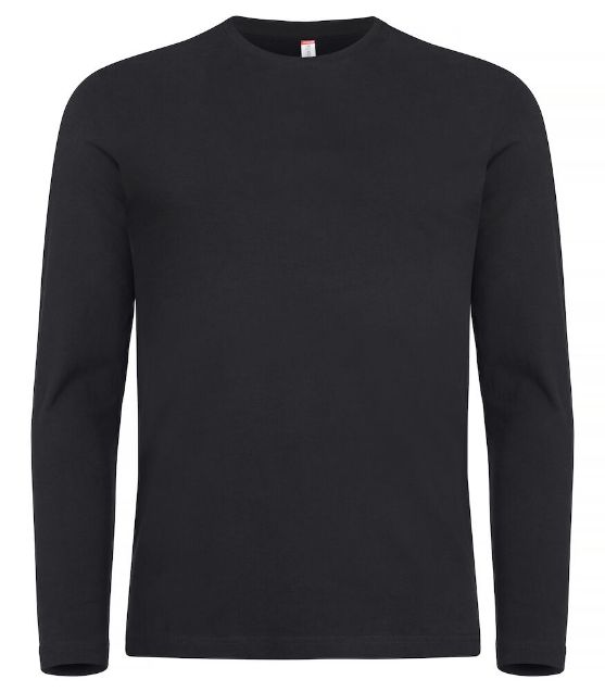 Afbeeldingen van Clique T-shirt LS 029358 zwart XL