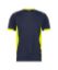 Afbeeldingen van Dassy Tampico T-shirt blauw/geel