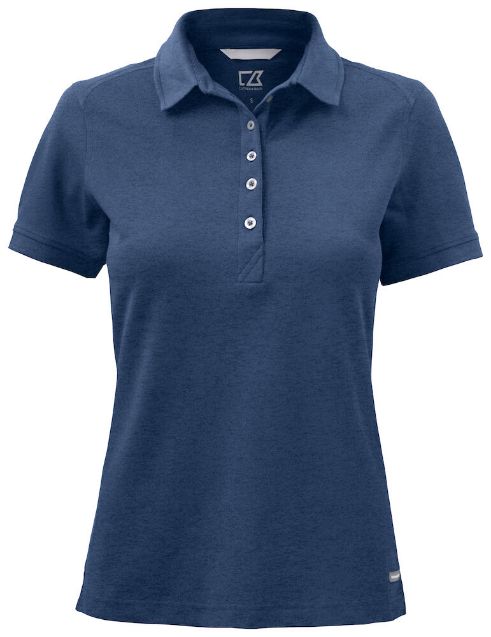 Afbeeldingen van C&B Advantage polo dames354419 kobalt XS