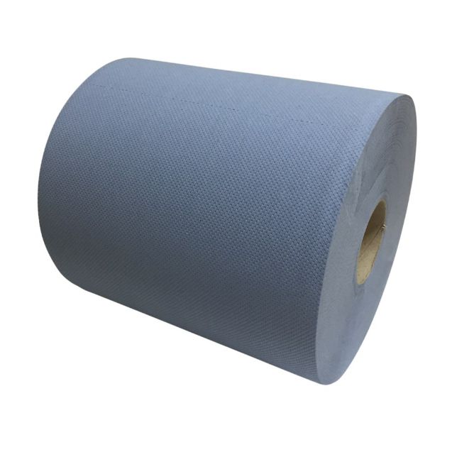 Afbeeldingen van Industriepapier 2L blauw cellulose 2xrol
