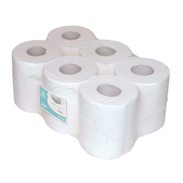 Afbeeldingen van Midi poetspapier 1L cellulose 300m 6xrol