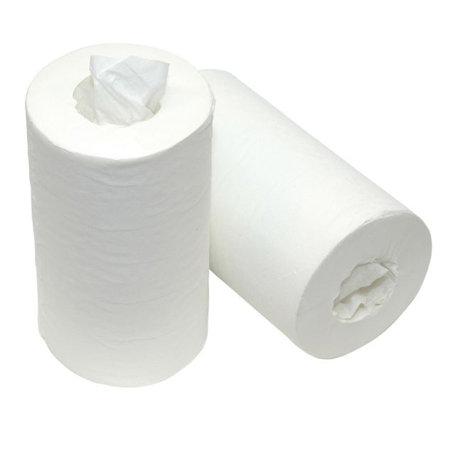 Afbeeldingen van Mini poetspapier ZK 1L cellulose 12xrol