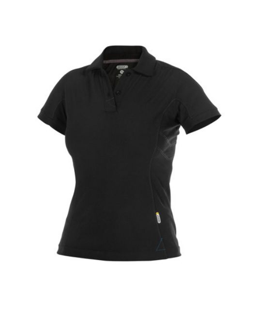 Afbeeldingen van Dassy poloTraxion Women zwart L
